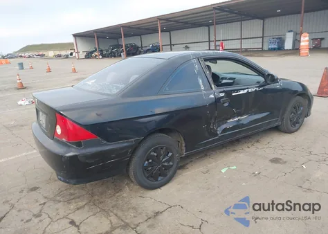 2004 Honda Civic Vp z USA, uszkodzony, nr VIN 1HGEM22184L047276